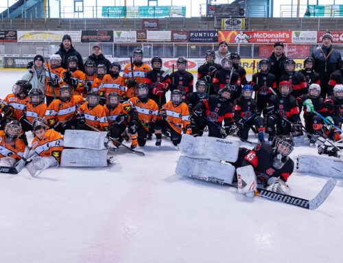 U10 testet das erste Mal auf dem Gross-Feld